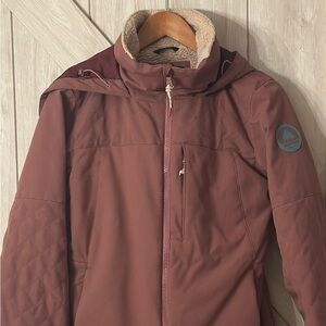 Burton Womens (Light)Burgundy Ski Jacket